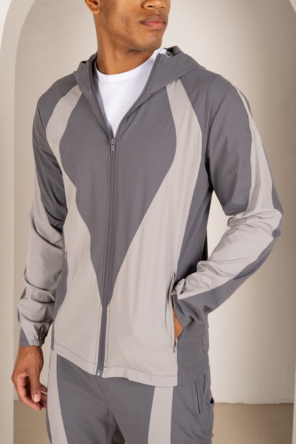Premium Technical V2 Panelled Jacket - Grey